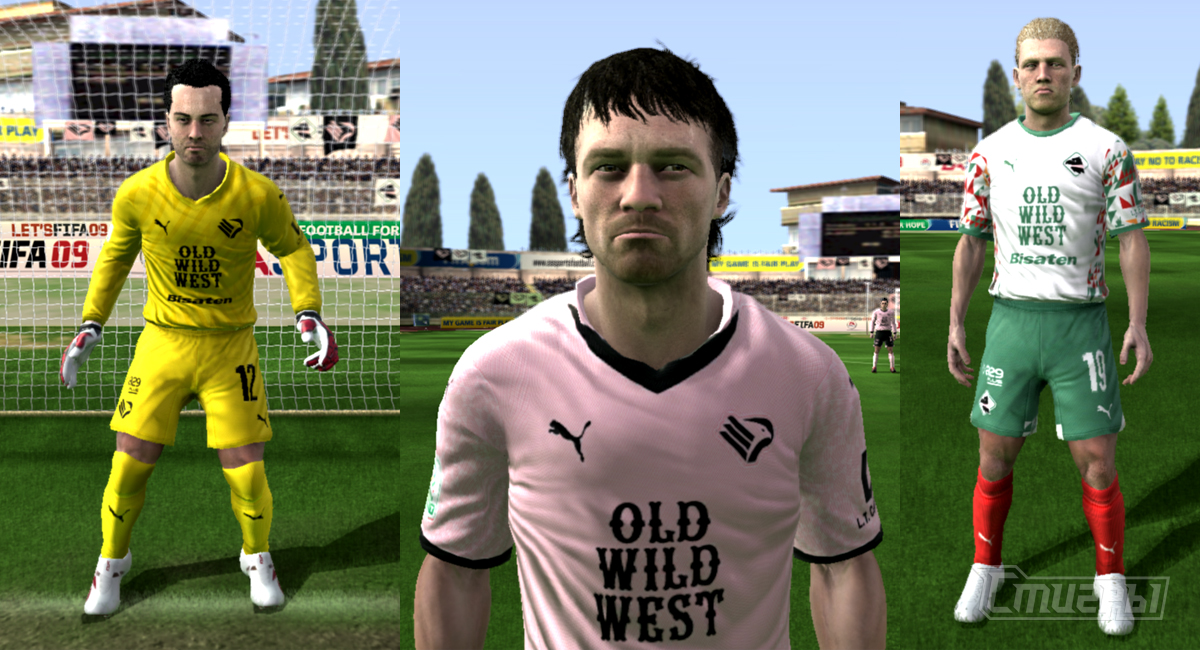 Формы Палермо 2024/25 для FIFA 09/FIFA 10